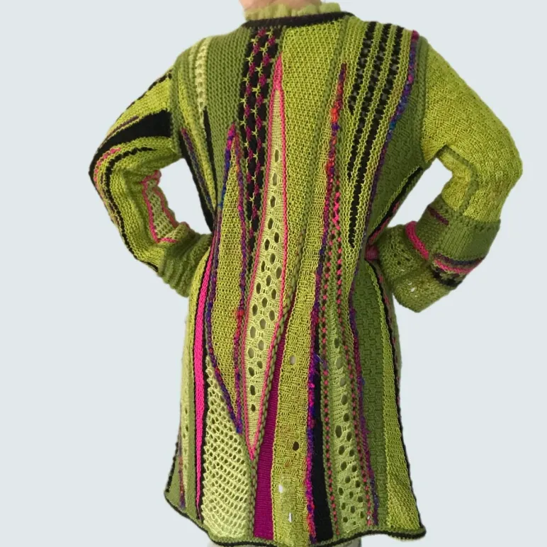 ОЛИВЕРА демисезонное шёлковое пальто (кардиган)