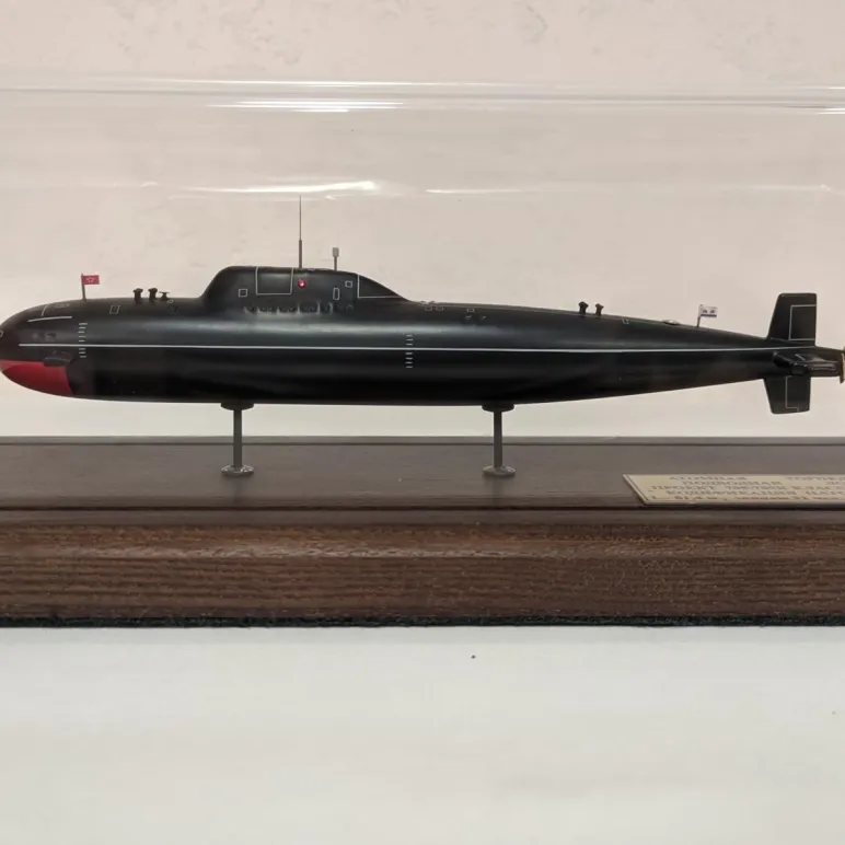 Модель АПЛ проект 705 "Лира". Подводная лодка