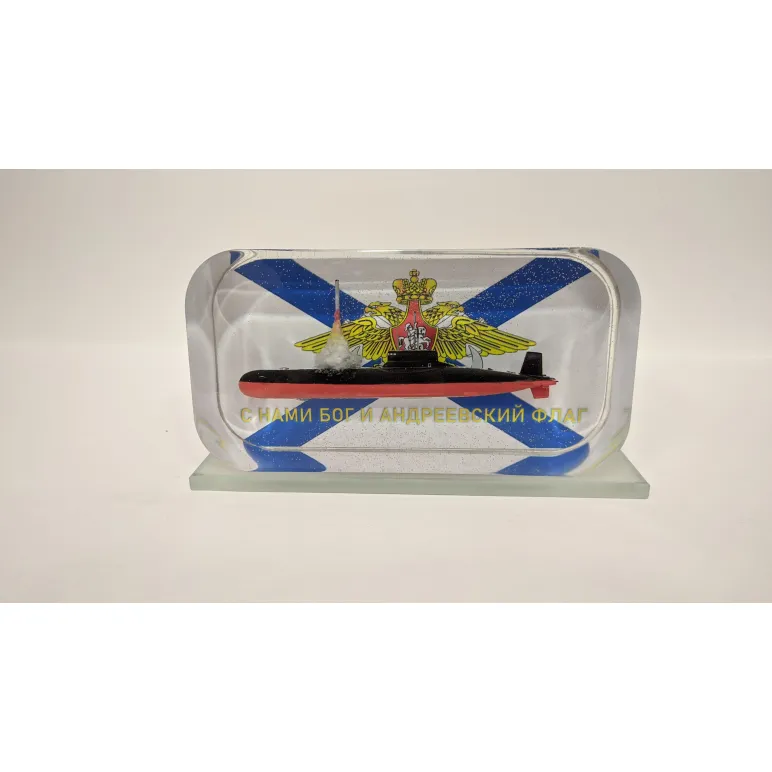 Диорама Подводная лодка Проект 941 "Акула".