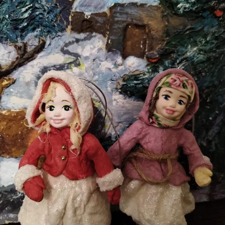 Ватные игрушки