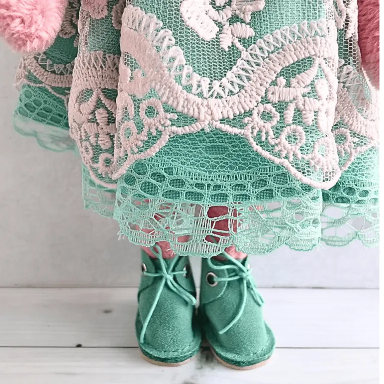 плюшевый зайка ручной работы