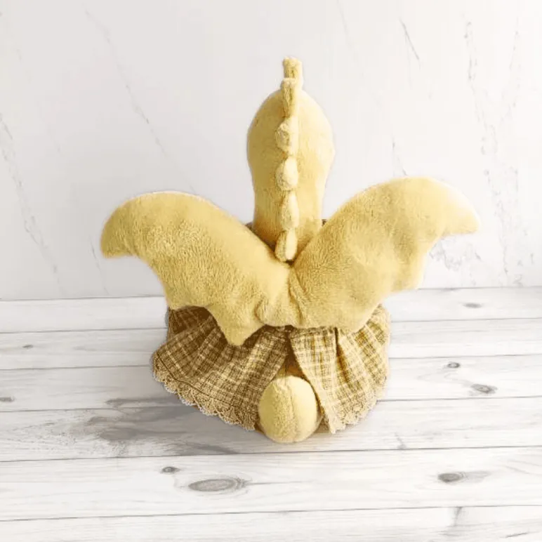 плюшевый дракон ручная работа