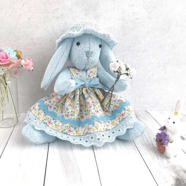 плюшевый зая ручная работа