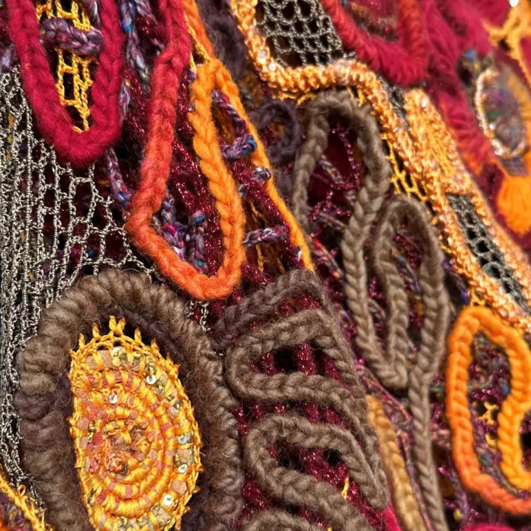 ЦВЕТЫ ОСЕНИ женский джемпер с цветочным принтом