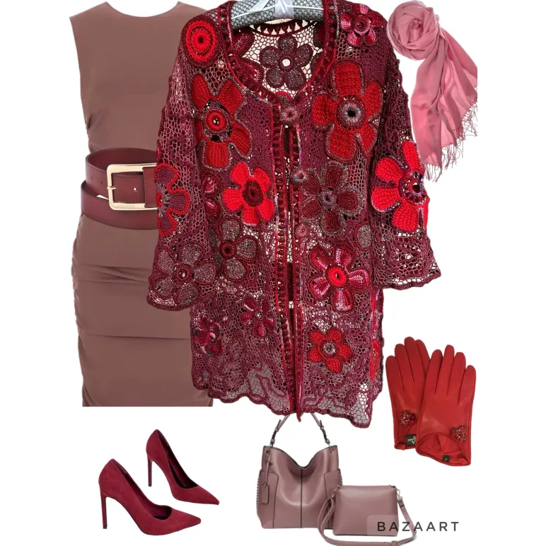 ББ стильный женский кардиган