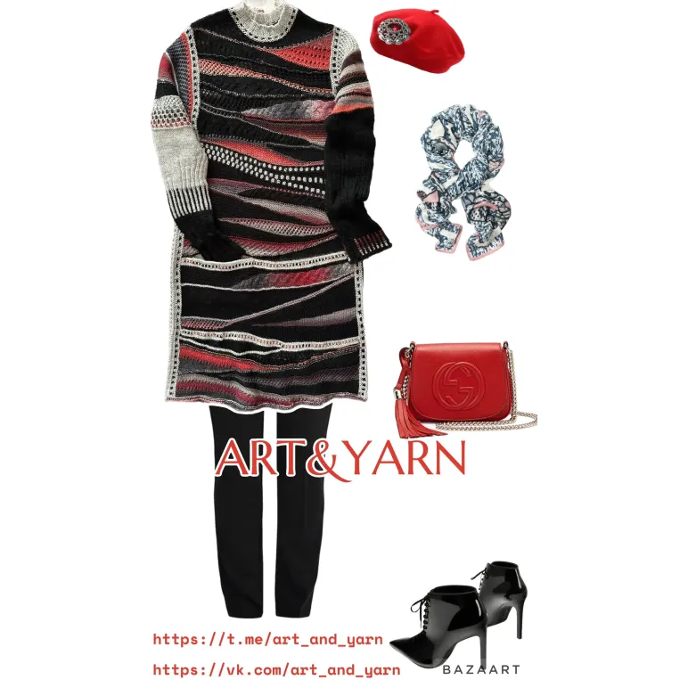 КОРРИДА тёплое платье из альпаки