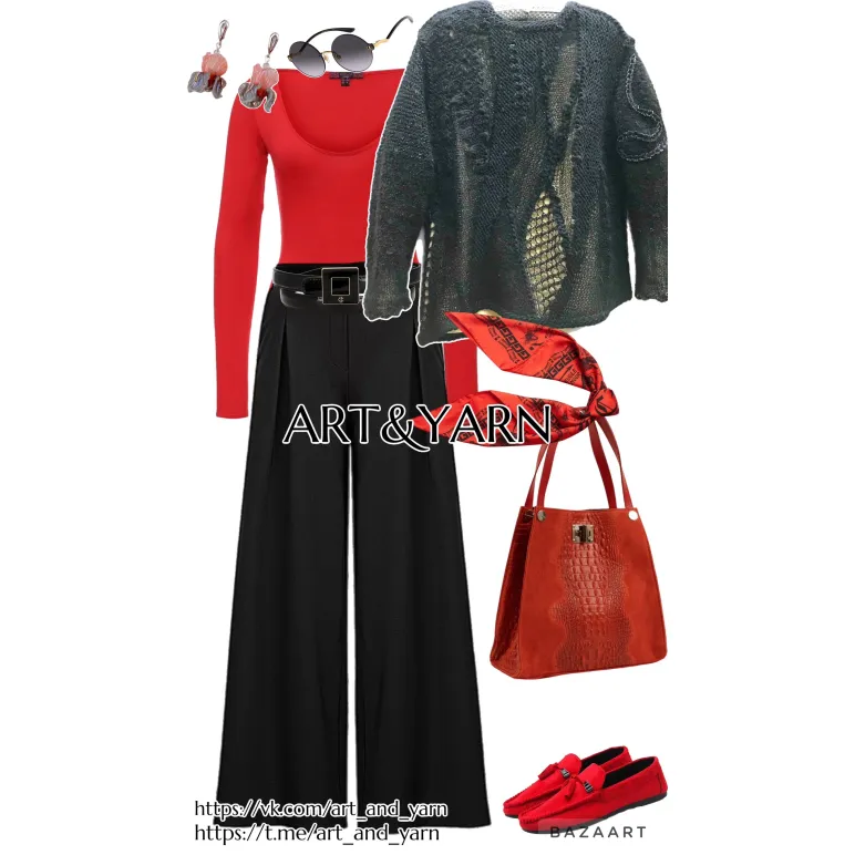 ЧЕРНЫЕ ДЫРЫ винтажный  женский джемпер