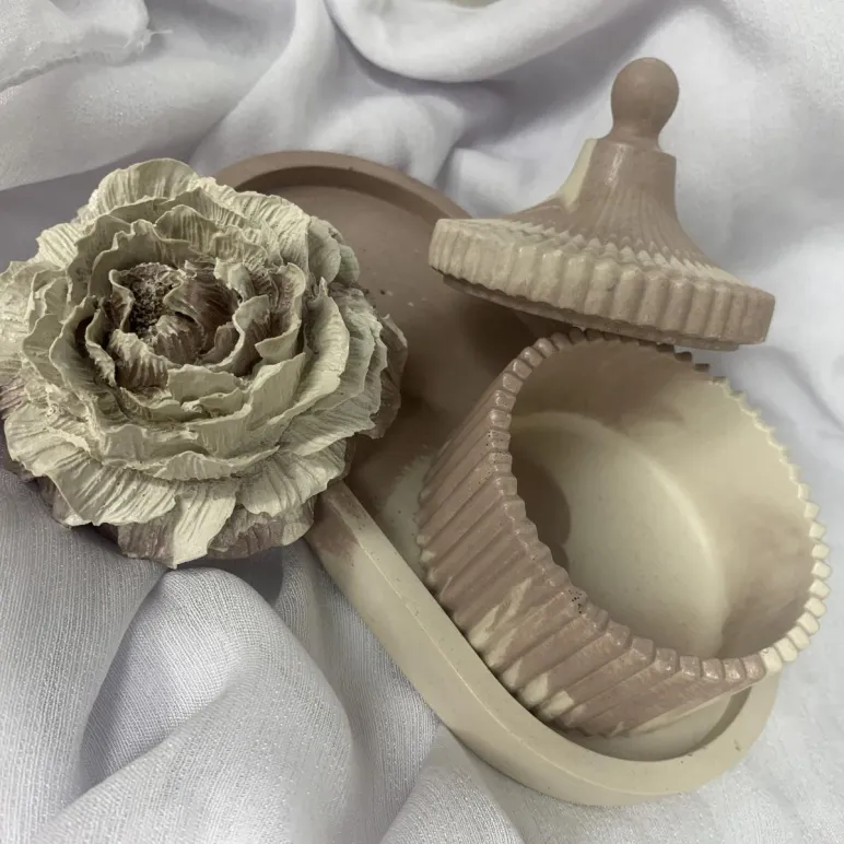 Набор поднос, шкатулка, аромакамень Мечта