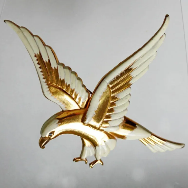 Антикварная брошь 1940-е CORO