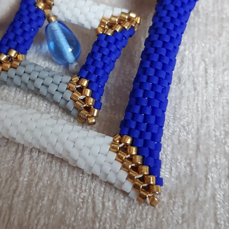 Кулон и серьги "Небесные переходы"