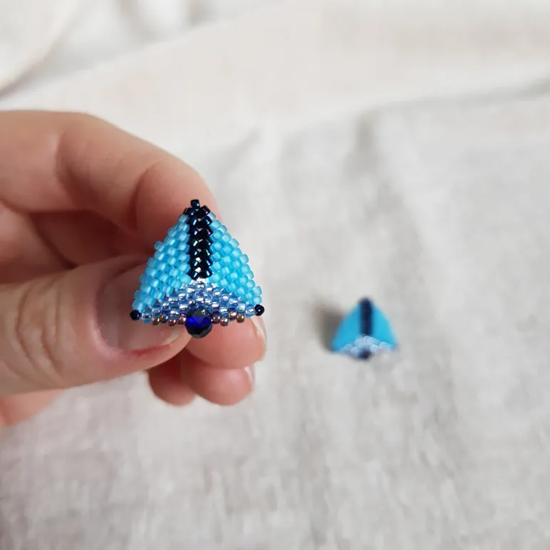 Подвеска, двойная брошь, серьги и серьги гвоздики "Вдохновение"