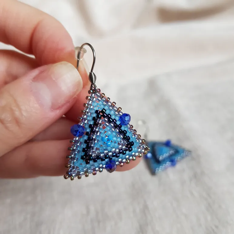 Подвеска, двойная брошь, серьги и серьги гвоздики "Вдохновение"