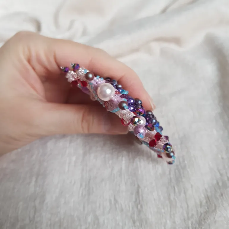 Брошь-орден-подвеска и Серьги "Жемчужная роза"