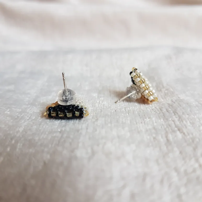 Брошь-орден-подвеска и Серьги "Гематит"