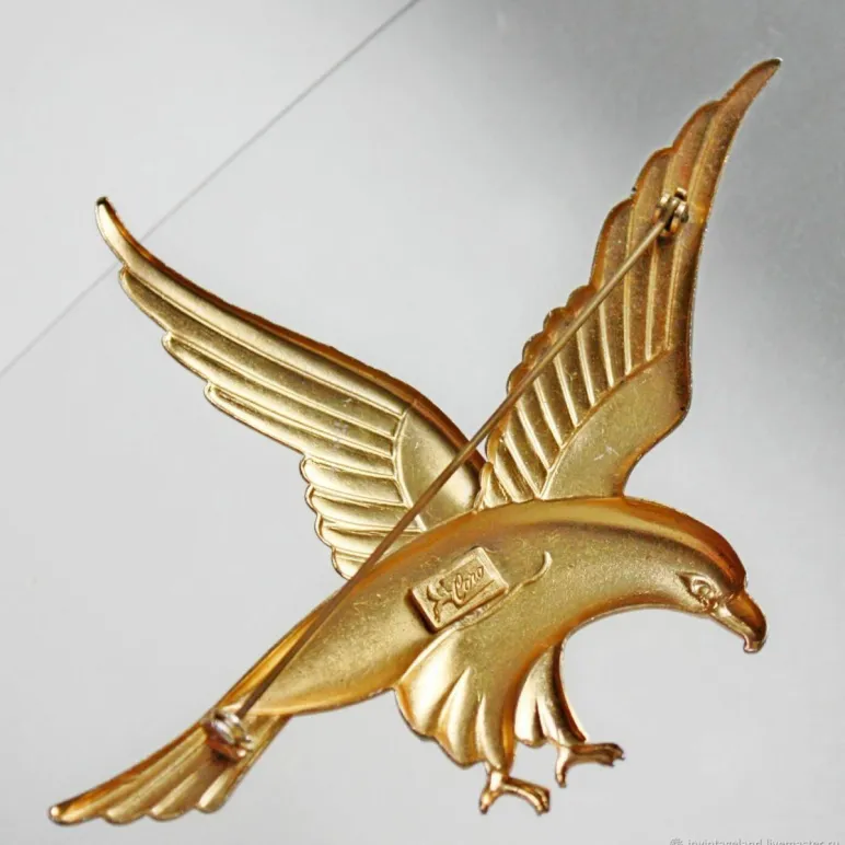 Антикварная брошь 1940-е CORO