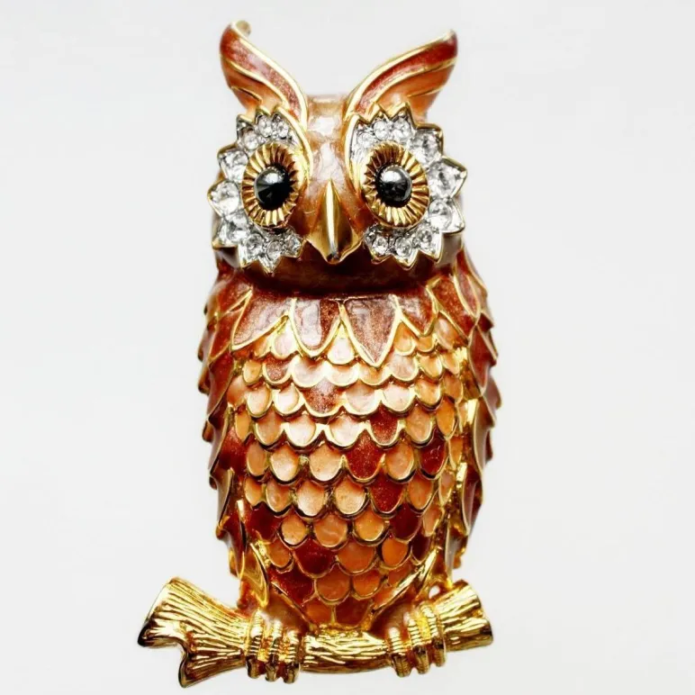 Коллекционная винтажная брошь от KENNETH JAY LANE