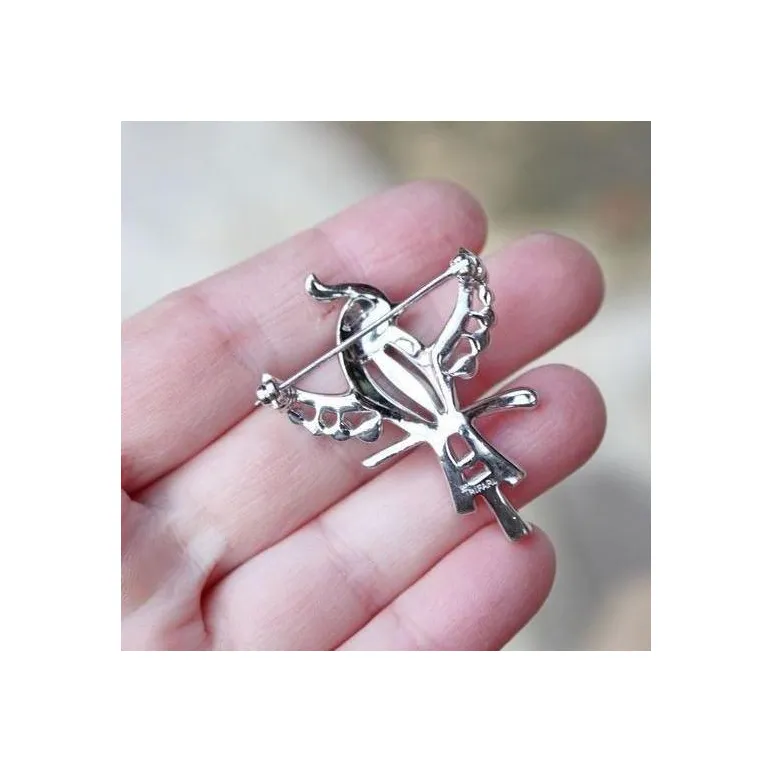 Коллекционная брошь от TRIFARI 1940-е ALFRED PHILIPPE