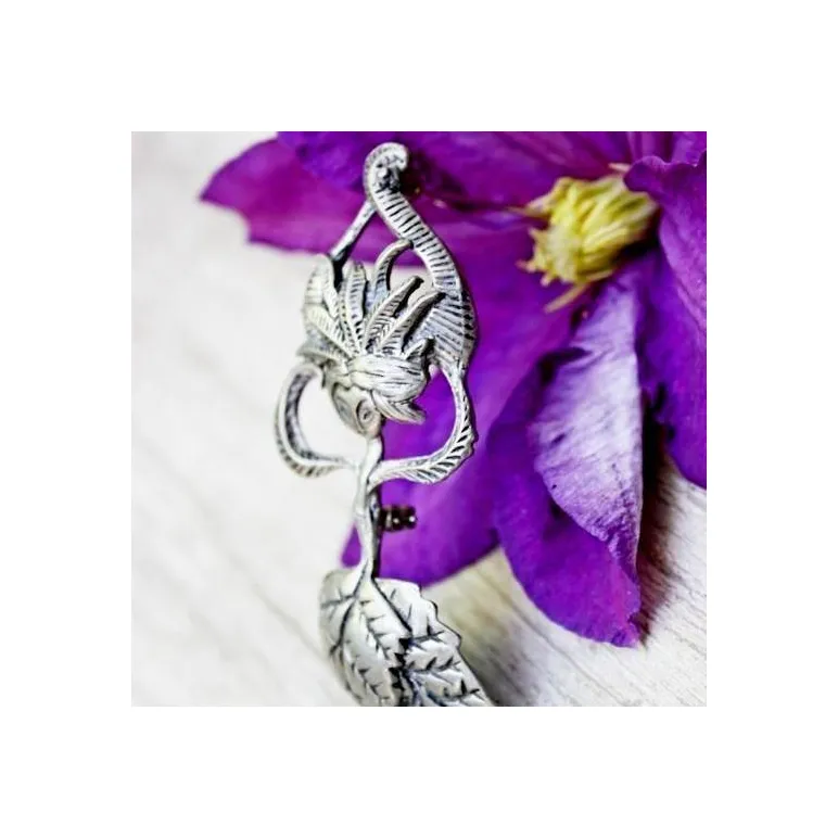 Антикварная брошь "Цветочная фея" 1930-е AUTENTICS