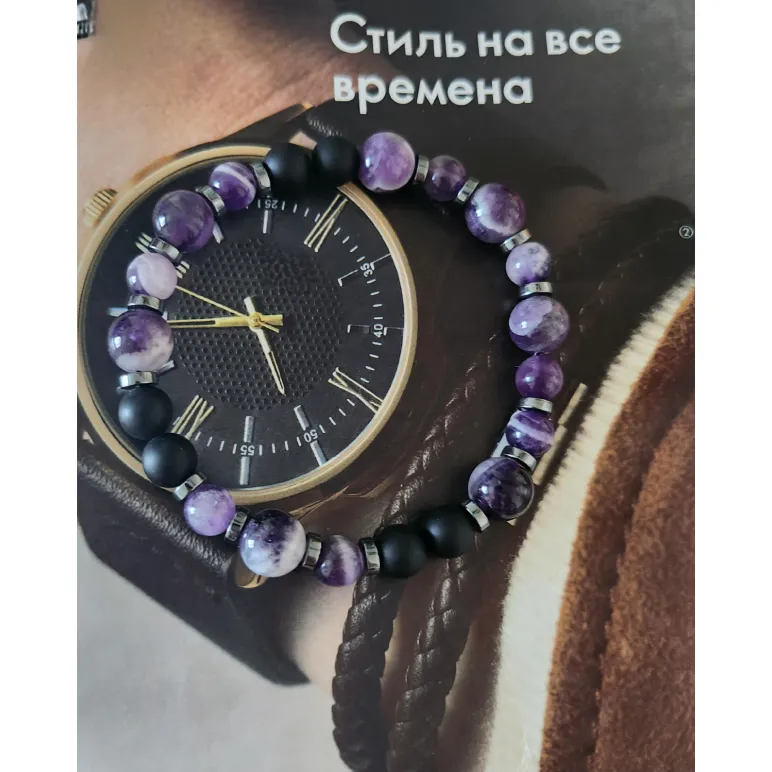 Мужские браслеты из натуральных камней