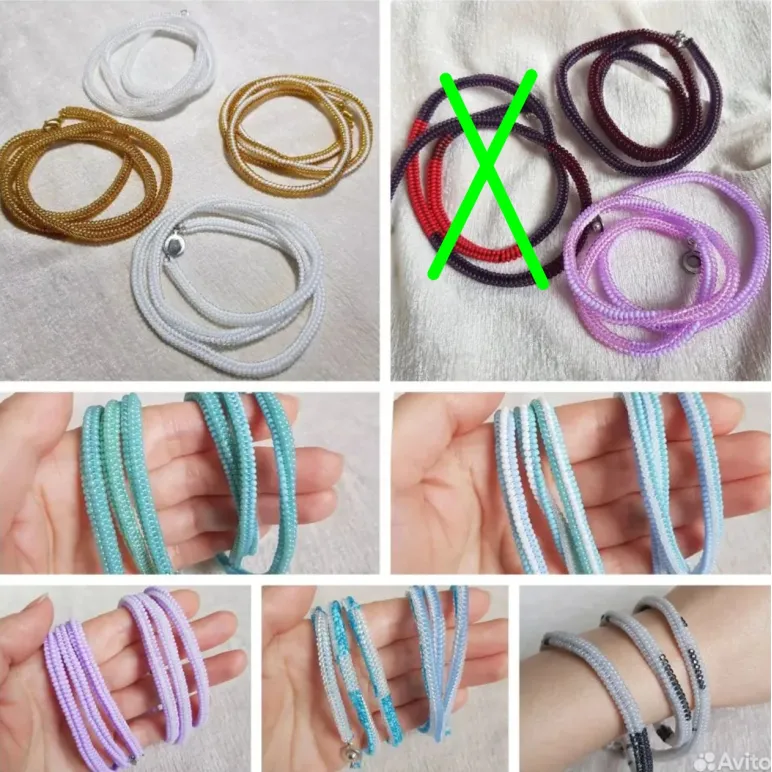 Колье-жгут / Браслет ндебе