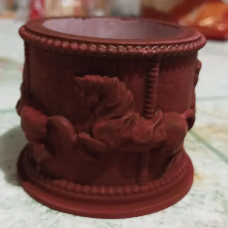 Гипсовые стаканы "Карусель" для свечей