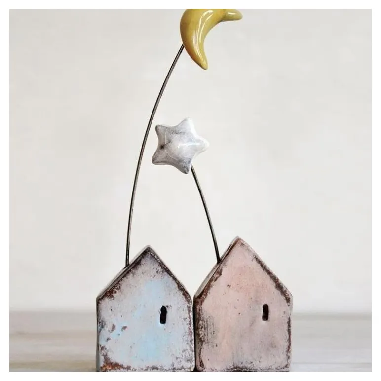 Домик интерьерная статуэтка