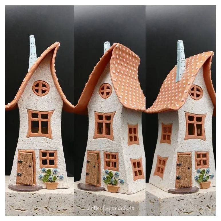 Домик интерьерная статуэтка