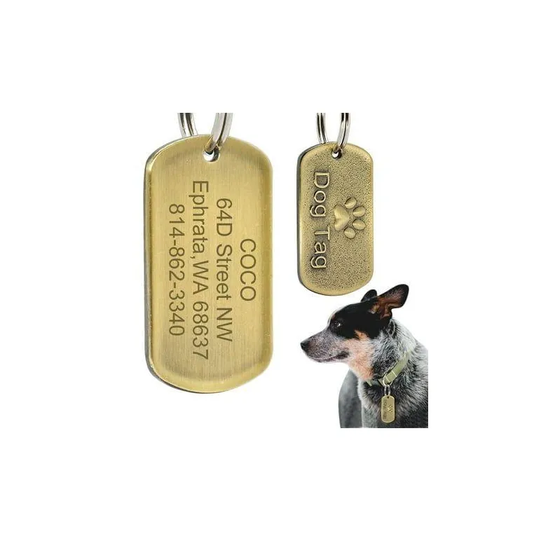 Адресник на ошейник