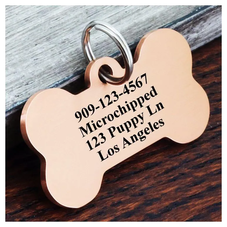 Адресник на ошейник