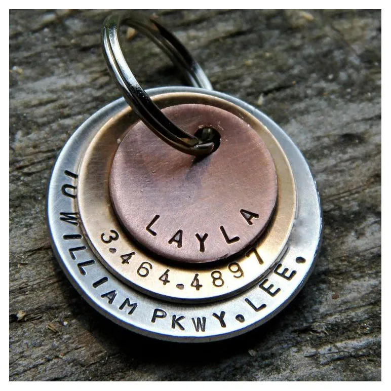 Адресник на ошейник